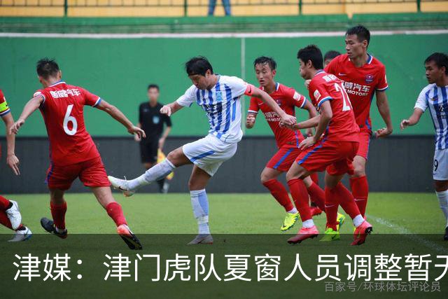 津媒：津门虎队夏窗人员调整暂无定论，石炎拉伤不能参与合练